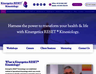 kinergetics-reset.com screenshot