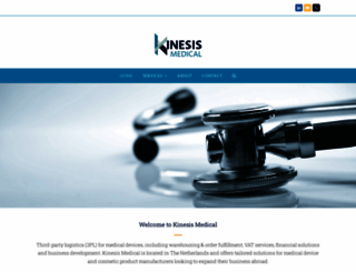 kinesismedical.com screenshot