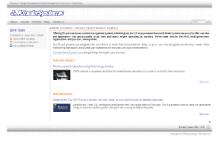 kinetasystems.com screenshot