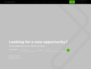 kineticrecruitment.com.au screenshot