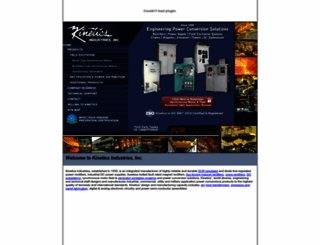 kinetics-industries.com screenshot