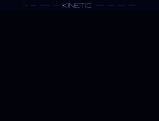 kineticstudiosnyc.com screenshot