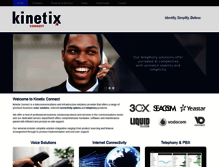 kinetixconnect.co.za screenshot