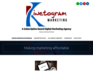 kinetogramm.com screenshot