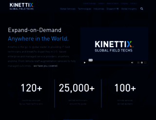 kinettix.com screenshot