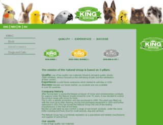 king-foodforpets.com screenshot