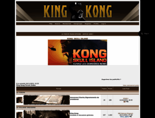 king-kong.fansforum.info screenshot