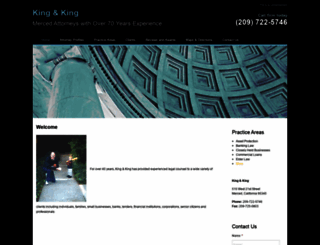 kingandkinglawoffice.com screenshot
