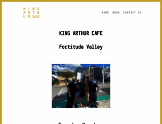 kingarthurcafe.com screenshot