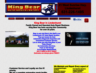 kingbearauto.com screenshot