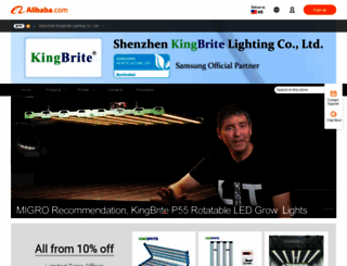 kingbriteled.en.alibaba.com screenshot