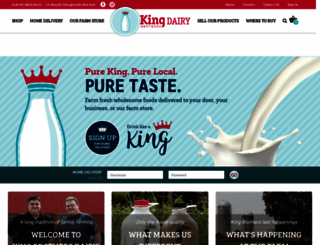 kingbrothersdairy.com screenshot