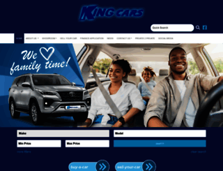 kingcars.co.za screenshot