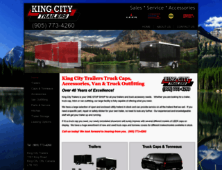 kingcitytrailers.com screenshot