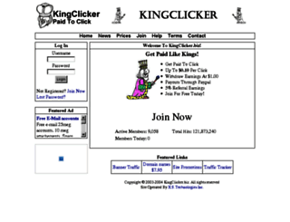 kingclicker.com screenshot