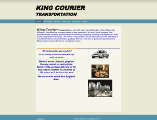 kingcourier.net screenshot