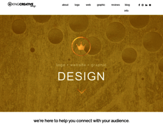 kingcreativedesign.com screenshot