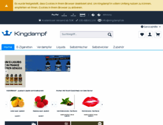 kingdampf.de screenshot