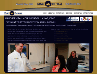 kingdentalsmiles.com screenshot