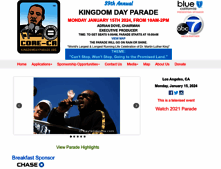 kingdomdayparade.com screenshot
