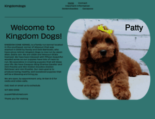 kingdomdogs.com screenshot