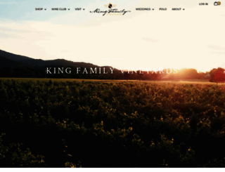 kingfamilyvineyards.com screenshot
