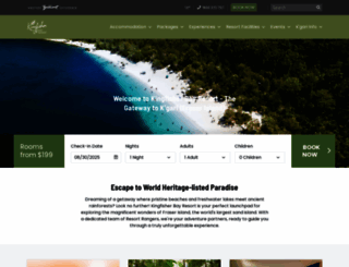 kingfisherbay.com screenshot