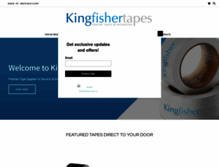 kingfishertapes.com screenshot