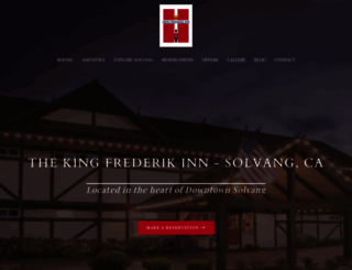 kingfrederikinn.com screenshot