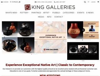 kinggalleries.com screenshot