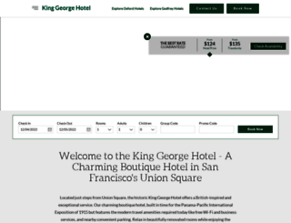 kinggeorge.com screenshot