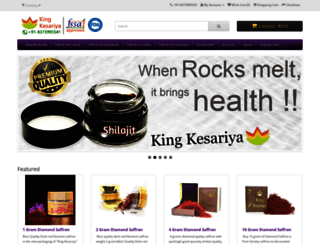 kingkesariya.co.in screenshot