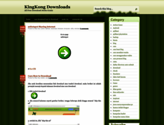 kingkongdownloads.blogspot.com screenshot