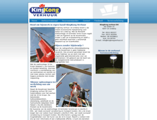 kingkongverhuur.nl screenshot