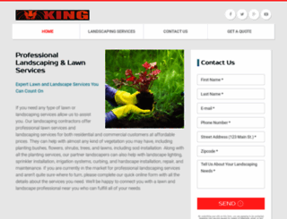 kinglandscapingservices.com screenshot