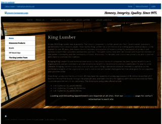 kinglumberco.com screenshot