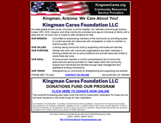 kingmancares.org screenshot