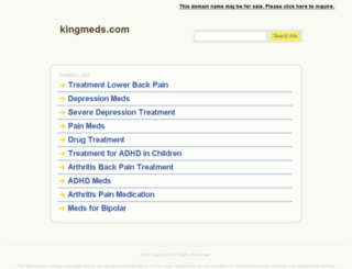 kingmeds.com screenshot