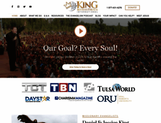 kingministries.com screenshot