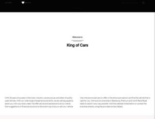 kingofcars.co.za screenshot