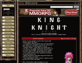 kingofknight.com screenshot