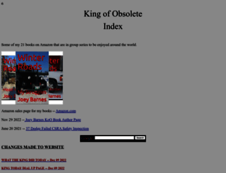 kingofobsolete.ca screenshot