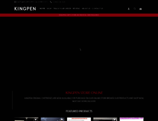kingpenofficialstore.com screenshot