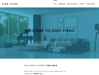 kingpiano.com screenshot