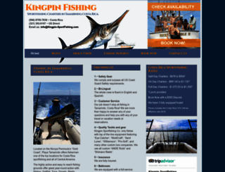 kingpin-sportfishing.com screenshot