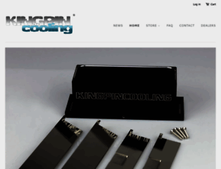 kingpincooling.com screenshot