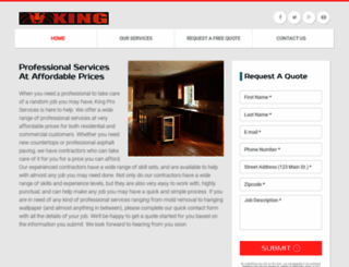 kingproservices.com screenshot
