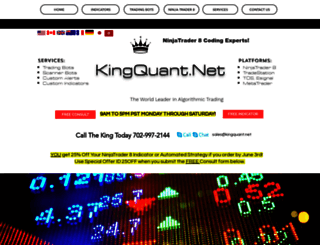 kingquant.net screenshot