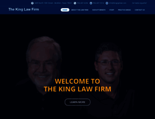 kingrgvlaw.com screenshot