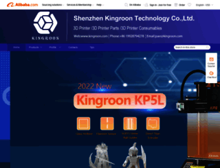 kingroon.en.alibaba.com screenshot